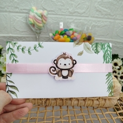 Convite Personalizado Bichinhos do Safari - Pacote c/ 10 unidades - comprar online