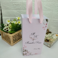 Sacola Personalizada para Convite de Padrinhos de Casamento - 10 unidades - loja online