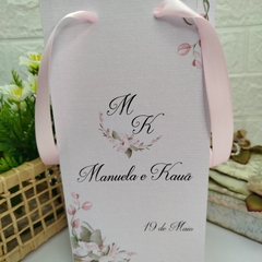 Sacola Personalizada para Convite de Padrinhos de Casamento - 10 unidades na internet
