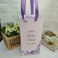 Sacola Personalizada para Convite de Padrinhos de Casamento - pacote com 10 unidades - comprar online