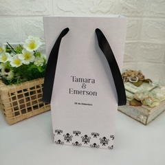 Sacola Personalizada para Convite de Padrinhos de Casamento - pacote com 10 unidades - comprar online