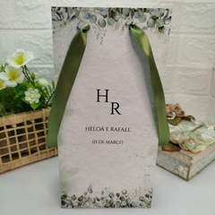 Sacola Personalizada para Convite de Padrinhos de Casamento - pacote com 10 unidades - comprar online