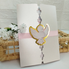 Convite Personalizado tema Batizado - Pacote com 10 unidades - comprar online