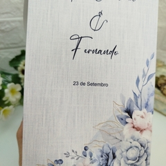 Sacola Personalizada para Convite de Padrinhos de Casamento - pacote com 10 unidades