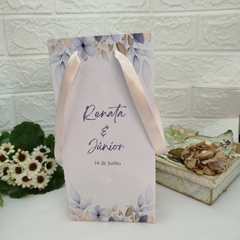 Sacola Personalizada para Convite de Padrinhos de Casamento - pacote com 10 unidades - comprar online