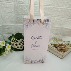 Sacola Personalizada para Convite de Padrinhos de Casamento - pacote com 10 unidades - comprar online