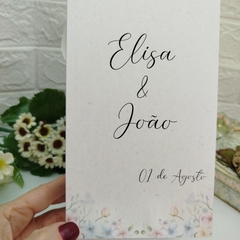 Sacola Personalizada para Convite de Padrinhos de Casamento - pacote com 10 unidades - comprar online