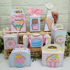 Kit Festa com Caixinhas Personalizadas tema Confeitaria - comprar online