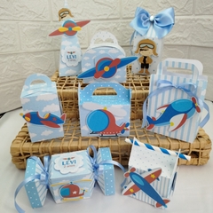 Kit de Caixinhas Personalizadas tema Aviador - comprar online