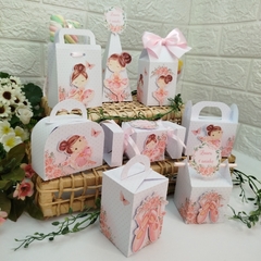 Kit de Personalizados para Festa Infantil tema Bailarina - Atelie Cor de Flor