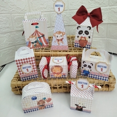 Kit de Caixinhas Personalizadas para Lembrancinhas tema Circo - comprar online
