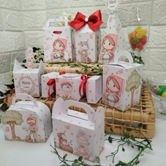 Kit de Caixinhas Personalizadas para Festa Infantil tema Chapeuzinho Vermelho na internet