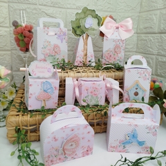 Imagem do Kit de Caixinhas Personalizadas para Festa Infantil tema Jardim Encantado