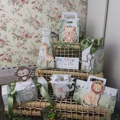 Kit de Caixinhas Personalizadas para Lembrancinhas tema Safari na internet