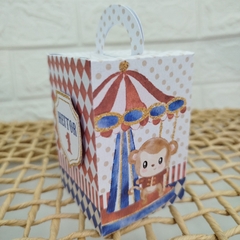Kit de Caixinhas Personalizadas para Lembrancinhas tema Circo - Atelie Cor de Flor