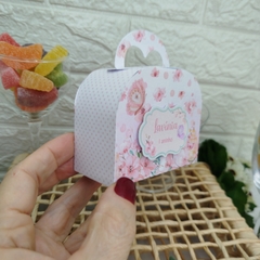 Kit de Caixinhas Personalizadas para Festa Infantil tema Jardim Encantado - Atelie Cor de Flor