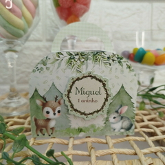 Kit de Caixinhas Personalizadas Festa Infantil Bichinhos do Bosque Encantado - comprar online