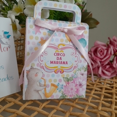 Kit de Caixinhas Personalizadas para Lembrancinhas tema Circo Rosa - loja online