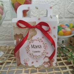 Kit de Caixinhas Personalizadas para Festa Infantil tema Chapeuzinho Vermelho