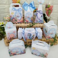 Kit de Caixinhas Personalizadas Festa Infantil tema Fundo do Mar Menino na internet