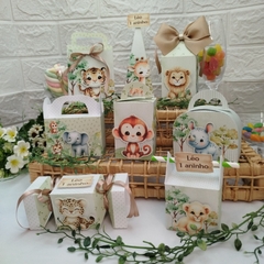 Kit de Caixinhas Personalizadas para Lembrancinhas tema Safari Infantil - comprar online