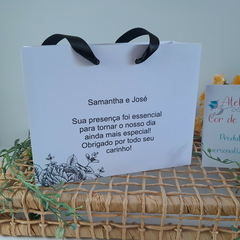 Sacola Personalizada para Convite de Padrinhos de Casamento - pacote c/ 10 unidades na internet