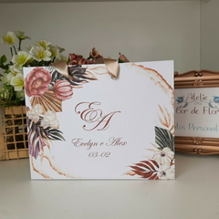Sacola Personalizada para Convite de Padrinhos de Casamento - pacote c/ 10 unidades - loja online