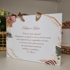 Sacola Personalizada para Convite de Padrinhos de Casamento - pacote c/ 10 unidades na internet