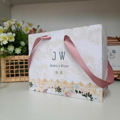 Sacola Personalizada para Convite de Padrinhos de Casamento - pacote c/ 10 unidades - comprar online
