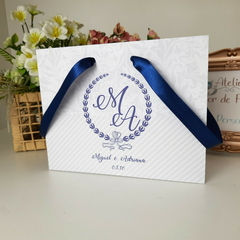Sacola Personalizada para Convite de Padrinhos de Casamento - pacote c/ 10 unidades - comprar online