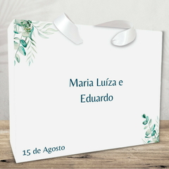 Sacolinha Personalizada para Casamento - pacote c/ 10 unidades - comprar online