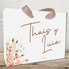 Sacolinha Personalizada para Casamento - pacote c/ 10 unidades - comprar online