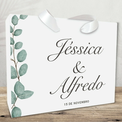 Sacola Personalizada para Casamento - pacote c/ 10 unidades - comprar online
