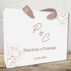 Sacola Personalizada para Casamento - pacote c/ 10 unidades - comprar online