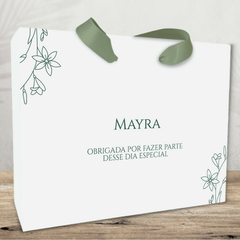 Sacola Personalizada para Convite de Padrinhos de Casamento - pacote c/ 10 unidades) na internet