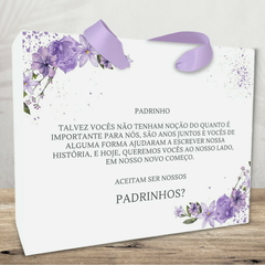 Sacola Personalizada para Padrinhos de Casamento - pacote c/ 10 unidades na internet