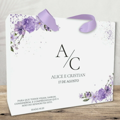 Sacola Personalizada para Padrinhos de Casamento - pacote c/ 10 unidades - comprar online