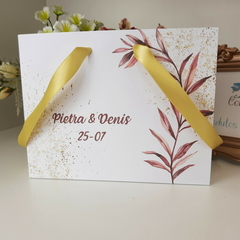 Sacola Personalizada para Convite de Padrinhos de Casamento - pacote c/ 10 unidades - comprar online