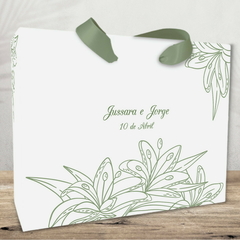 Sacolinha Personalizada para Padrinhos de Casamento - pacote c/ 10 unidades - comprar online