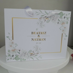 Sacola Personalizada para Convite de Padrinhos de Casamento - pacote c/ 10 unidades - comprar online