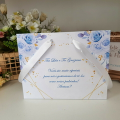 Sacola Personalizada para Convite de Padrinhos de Casamento - pacote c/ 10 unidades na internet