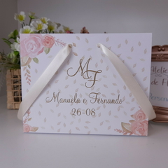 Sacola Personalizada para Convite de Padrinhos de Casamento - pacote c/ 10 unidades - comprar online