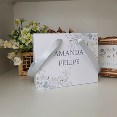 Imagem do Sacola Personalizada para Convite de Padrinhos de Casamento - pacote c/ 10 unidades