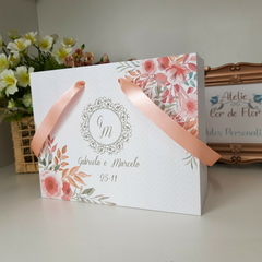 Sacola Personalizada para Convite de Padrinhos de Casamento - pacote c/ 10 unidades - loja online