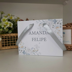 Sacola Personalizada para Convite de Padrinhos de Casamento - pacote c/ 10 unidades - comprar online