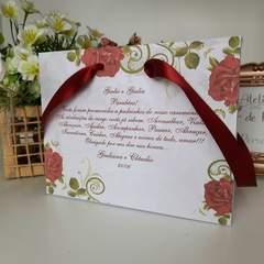 Sacola Personalizada para Convite de Padrinhos de Casamento - pacote c/ 10 unidades na internet