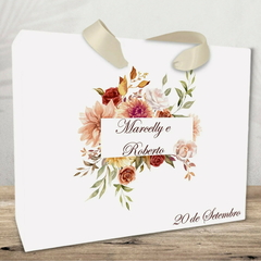 Sacola Personalizada para Convite de Padrinhos de Casamento - pacote c/ 10 unidades - comprar online