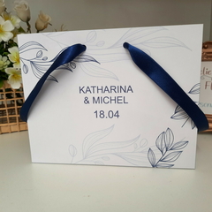 Sacola Personalizada para Convite de Padrinhos de Casamento - pacote c/ 10 unidades - comprar online