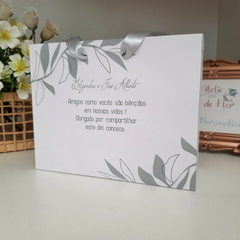 Sacola Personalizada para Convite de Padrinhos de Casamento - pacote c/ 10 unidades na internet
