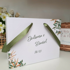 Sacola Personalizada para Convite de Padrinhos de Casamento - pacote c/ 10 unidades - comprar online